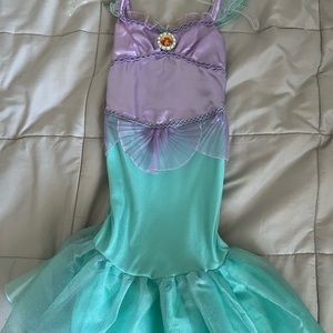 Little girls Ariel The Little Mermaid costume dress size 4